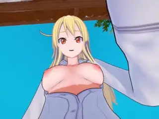 Futa Shiina Mashiro Deepthroat Taker POV