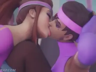 Brigitte and Sombra Lesbian Workout