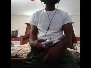 Guy Beats Dick while Gaming