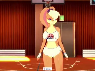 3D/Anime/Hentai: Lola Bunny Bounce on a Big Cock and Loves it !! (POV)