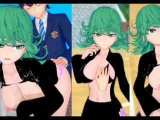 [hentai Game Koikatsu! ]have Sex with Big Tits one Punch Man Tatsumaki.3DCG Erotic Anime Video.