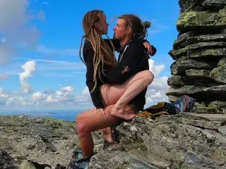 Sex on a Mountain Top in Norway - RosenlundX