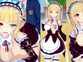 [hentai Game Koikatsu! ]have Sex with Big Tits Haganai Kobato Hasegawa.3DCG Erotic Anime Video.