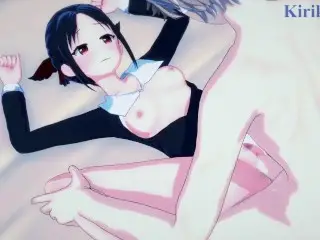 Kaguya Shinomiya and Miyuki Shirogane have Deep Fucking at Home. - Kaguya-sama Love is War Hentai