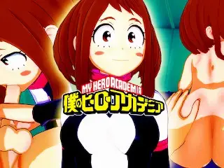 MY HERO ACADEMIA DEKU FUCKS OCHACO HENTAI 3D UNCENSORED