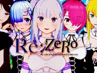 RE ZERO HENTAI COMPILATION (Emilia, Rem, Ram and More)