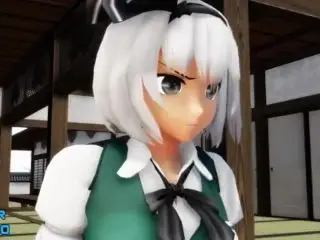 Cirno vs Youmu Futanari