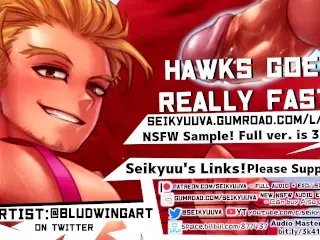 My Hero Academia HAWKS GOES REALLY FAST!!! - Female Pronouns Art:bludwingart