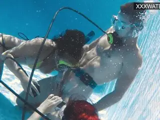 Polina Rucheyok Sucks and Fucks Underwater