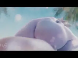 Fucking Tristana on the Beach (LOL Yordle Hentai)