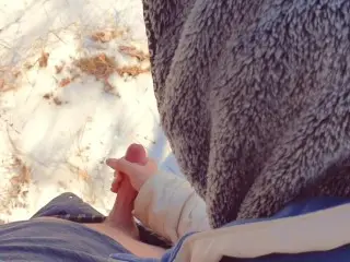 Perfect Masturbation in the Woods from a Lovely MILF