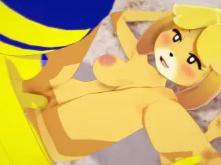 A Crossing - Isabelle Creampied by Ankha - Japanese Hentai