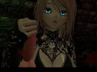 VRChat Slut Helps you Jerk off ( VRChat JOI)