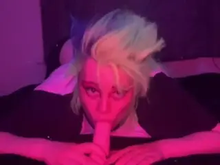 Hellfire Club Slut Sucks Cock after D&D