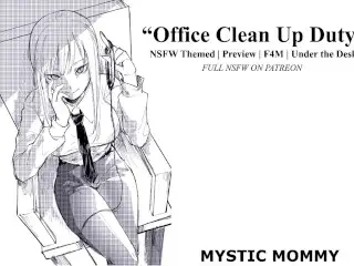 “office Clean up Duty” [Dom]Female X Listener NSFW Audio F4M