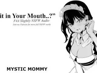 ”spit in your Mouth?” [Dom]Female X Listener Audio F4A