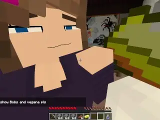 Jenny Minecraft Sex Mod in your House at 2AM