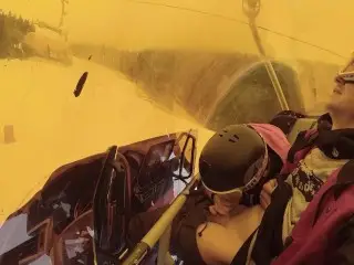 Public Blowjob in Ski Lift