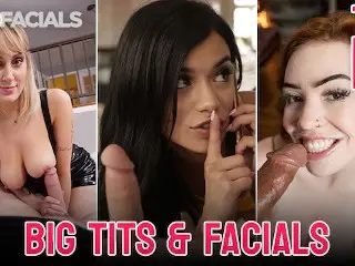 Top 10 Big Tits Facials - Huge Tits and a Lot of Facials - Scarlett Snow , Crystal Rush, Skylar Snow