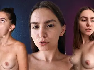 TRY NOT TO CUM! my little Betsy Facial Cumshot Compilation