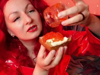 ASMR Mukbang: Redcaviar