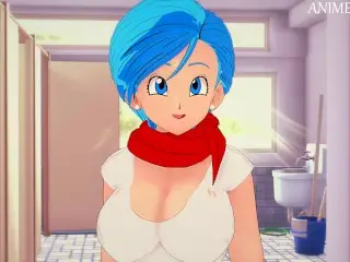 Fucking Bulma from Dragon Ball Super until Creampie - Anime Hentai 3d Uncensored