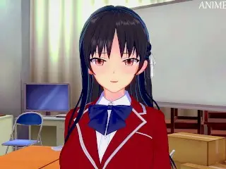 CLASSROOM OF THE ELITE SUZUNE HORIKITA ANIME HENTAI 3D UNCENSORED