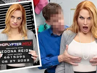 Shoplyfter Mylf - Bratty MILF with Massive Tits and Big Nipples Sedona Reign Obeys Security Officer