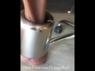 Dear Pornhub make Saggy Balls a Category … Hanging Weights Balls Swinging Scrotum Massage low Hang