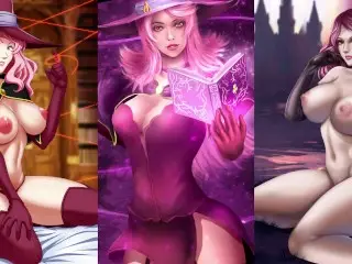 Vanessa Enoteca Hentai Sexy Compilation - Black Cover