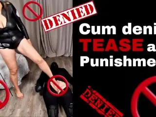 Femdom Mistress Cum Denial Tease Handjob Bondage BDSM FLR Ball Kicking Whipping Chastity