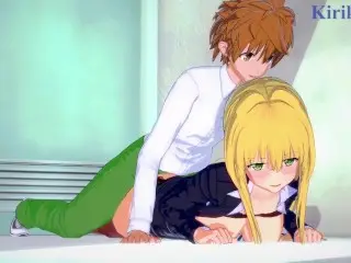 Tearju Lunatique and Rito Yuki have Intense Sex behind a Deserted Staircase. - to Love Ru Hentai