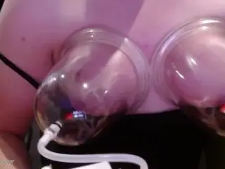 Breast Pumping Sissy NoogleBerry Breast Enlargement