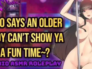 ASMR - Sexy Slutty MILF Stripper Lets you Fuck her in the VIP back Room! Hentai Anime ASMR Roleplay