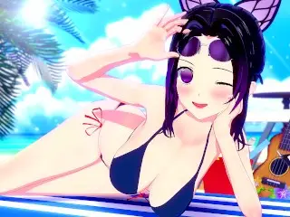 DEMON SLAYER ANIME HENTAI 3D COMPILATION (Shinobu Kocho, Daki, Mitsuri Kanjori, Kanae Kocho)