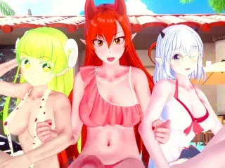 MAIRIMASHITA! IRUMA-KUN HENTAI COMPILATION (Amelie, Kerori, Clara)