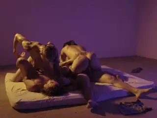 Sensual Romantic Foursome Fuck - Steve Rickz, Hoss Kado, Pequena Hex, Nolina Nyx