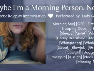 F4M Audio Roleplay - Morning Sex with your new Girlfriend - Improvised Erotic Roleplay