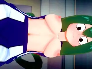 EROTIC TIME WITH TSUYU ASUI 😏 MY HERO ACADEMIA HENTAI