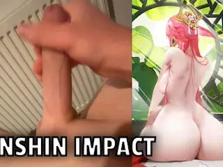 JERKING OFF TO GENSHIN IMPACT