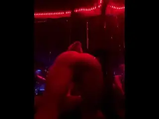 Stripper Tease Show in the Champagne Room