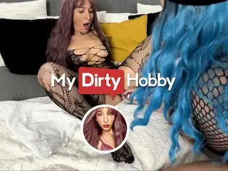 MyDirtyHobby - Gorgeous Babes Lick, Finger and Fuck each other