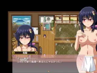 【#04 同人エロゲー くノ一花梨(体験版)実況動画】爆乳女忍者、全裸ヌード・半裸ふんどし・三角木馬実験と江戸中でエロい目に合う。(巨乳抜きゲー アダルトPCゲーム) Hentai Game