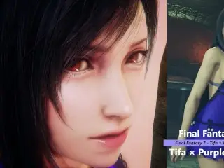 Final Fantasy 7 - Tifa × Purple Dress - Lite Version