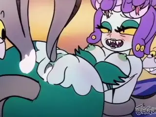 Cuphead Cala Maria Boss Monster Mermaid Fucked