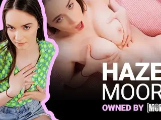Full Video - Mofos - Hazel Moore does some Sunday Morning Deep Throat Practice POV