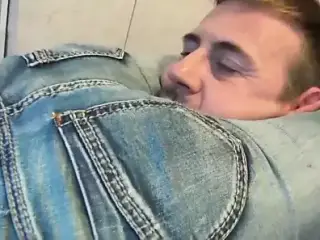 jeans headscissors