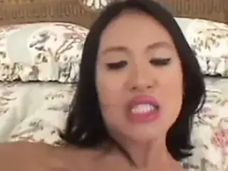 Beautiful hot  asian Kiwi Ling fuck 2  blacks