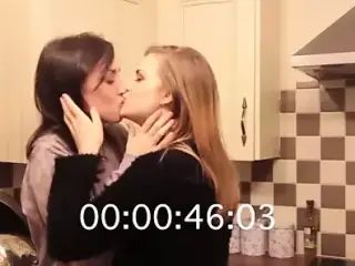 Rose & Rosie lesbian kisses!!