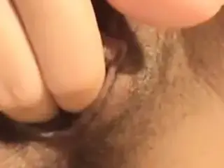 close up hairy big lips pussy
